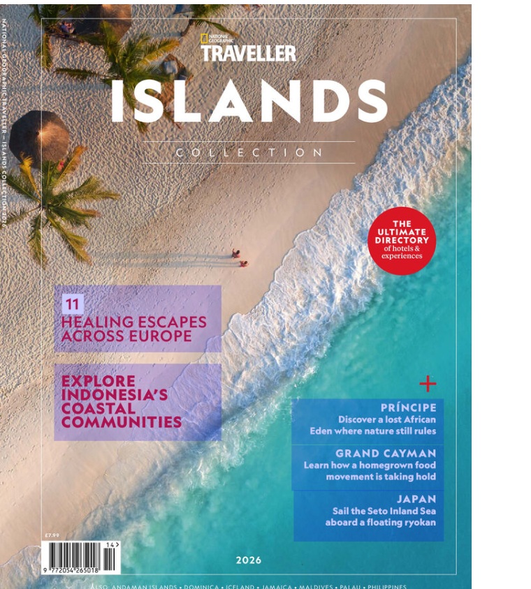 Featured in National Geographic Traveller (UK) – Islands Collection 2026